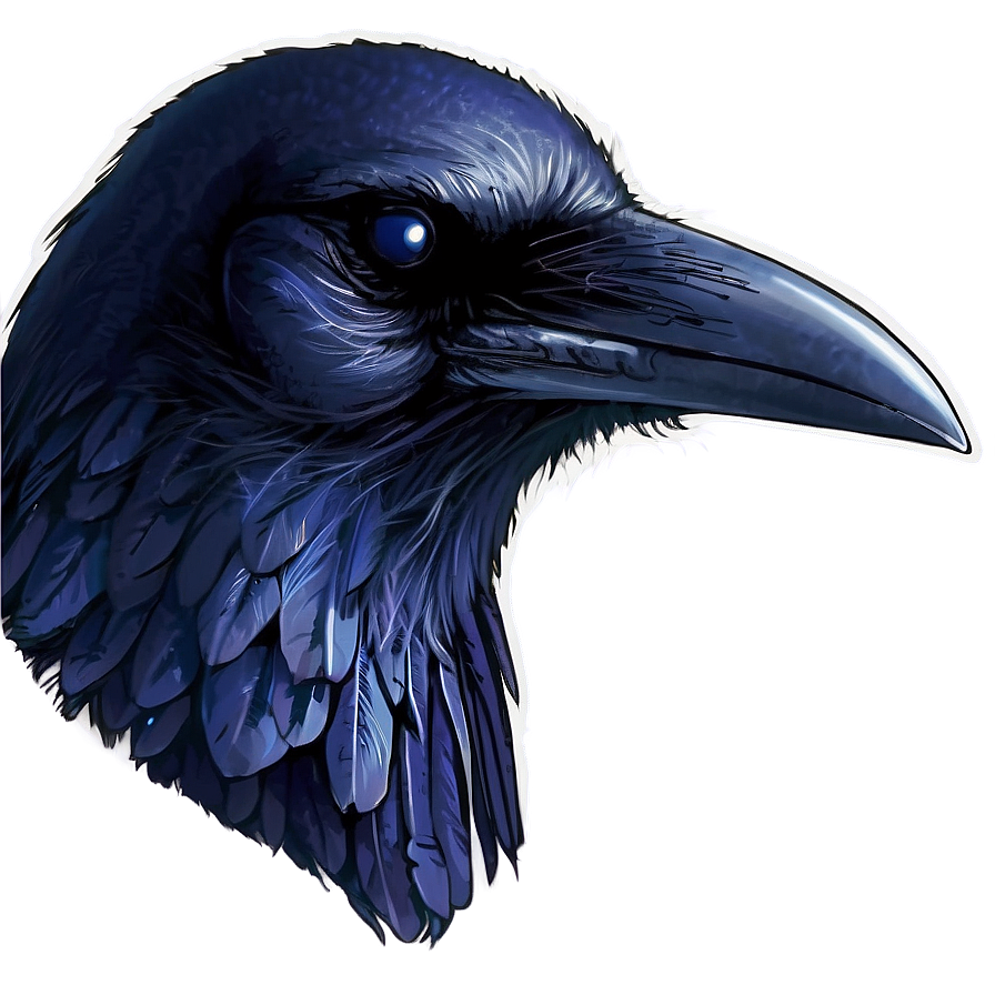 Raven Head Png 64