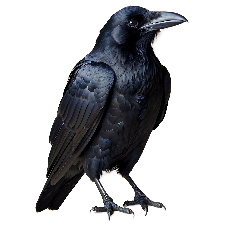 Raven Profile Portrait Png Bvq