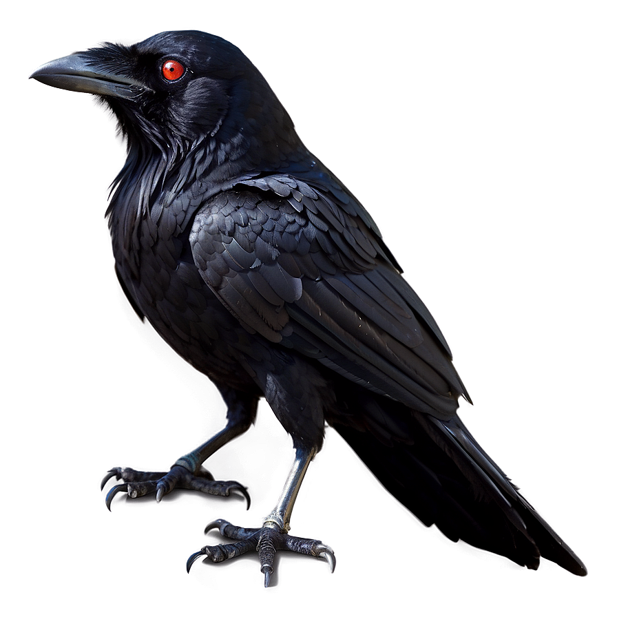 Raven With Red Eyes Png Cdm67