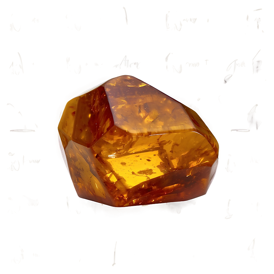 Raw Amber Stone Png 19