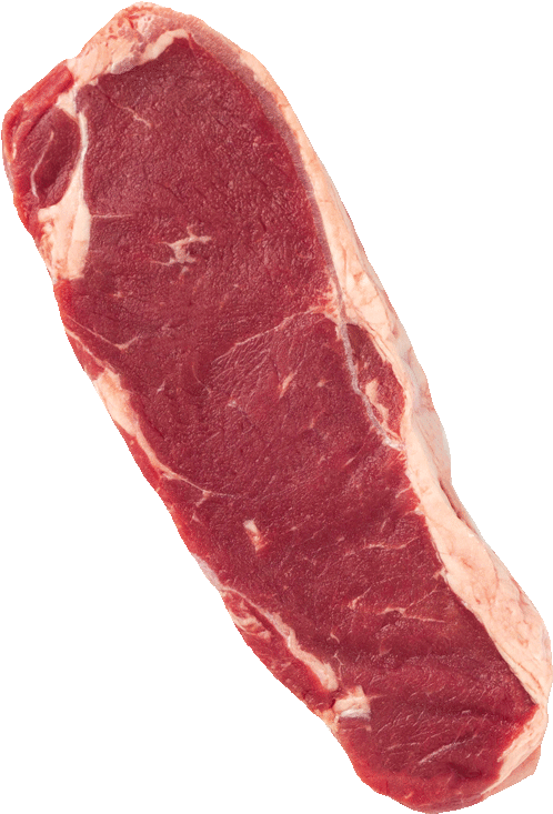 Raw Beef Steak Cut Isolated