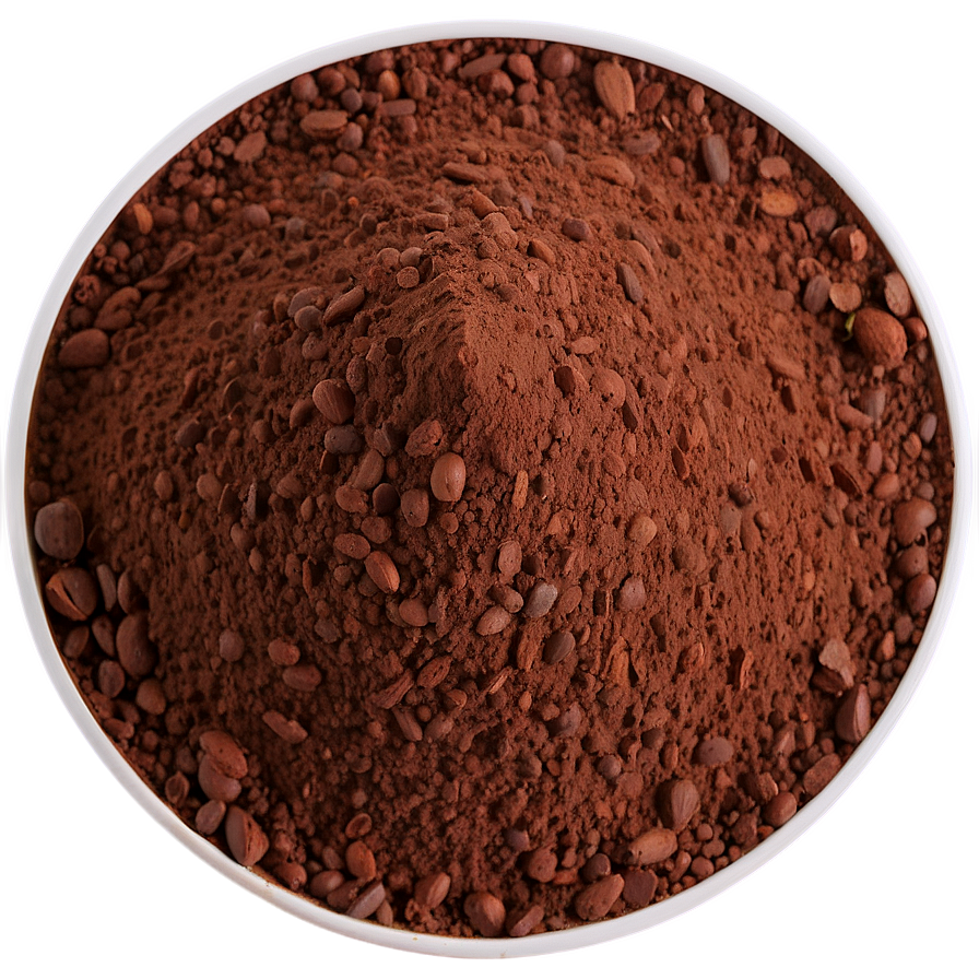 Raw Cocoa Powder Png 06272024