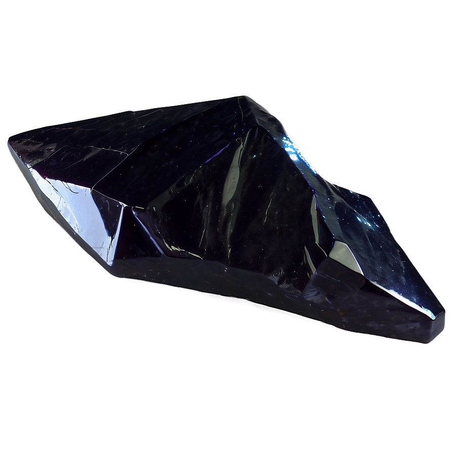 Raw Obsidian Shard Png 06272024