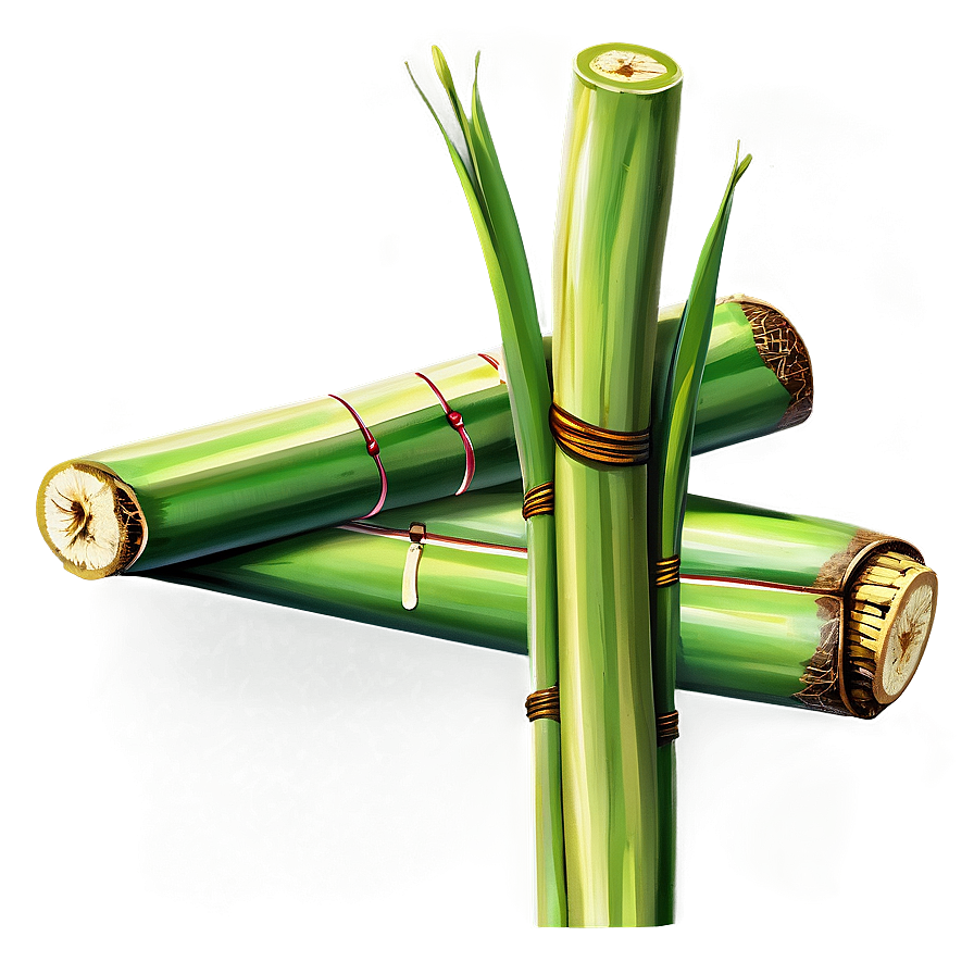 Raw Organic Sugarcane Png Evt82