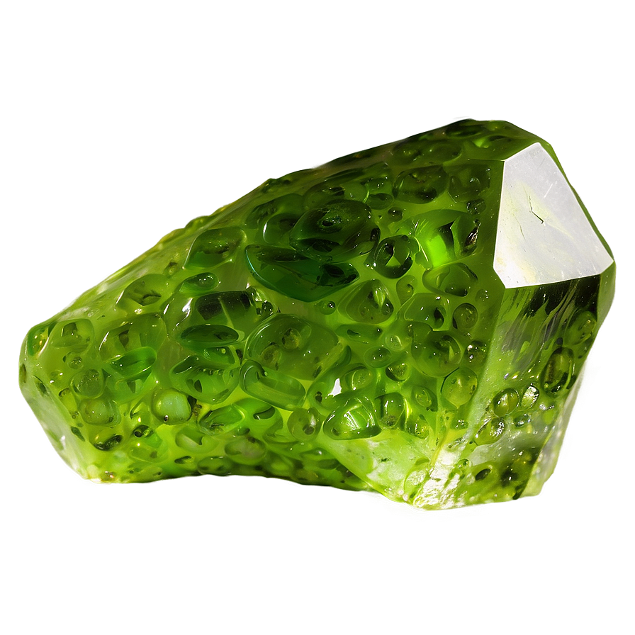 Raw Peridot Rock Png 96