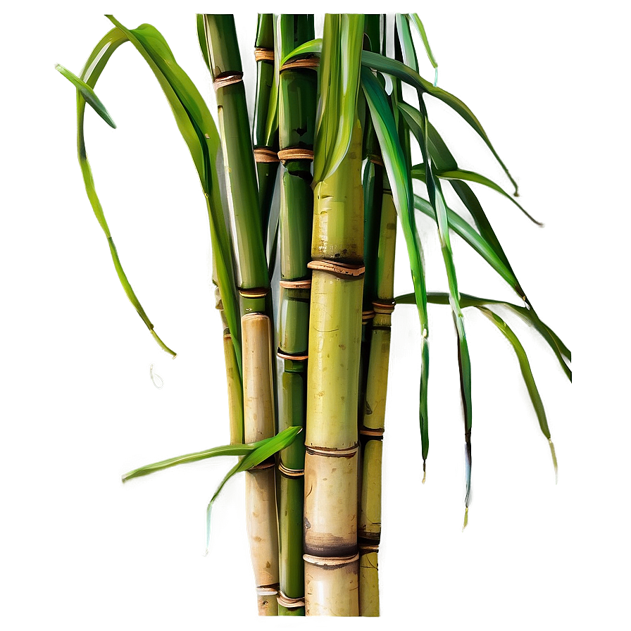 Raw Sugarcane Closeup Png 06262024