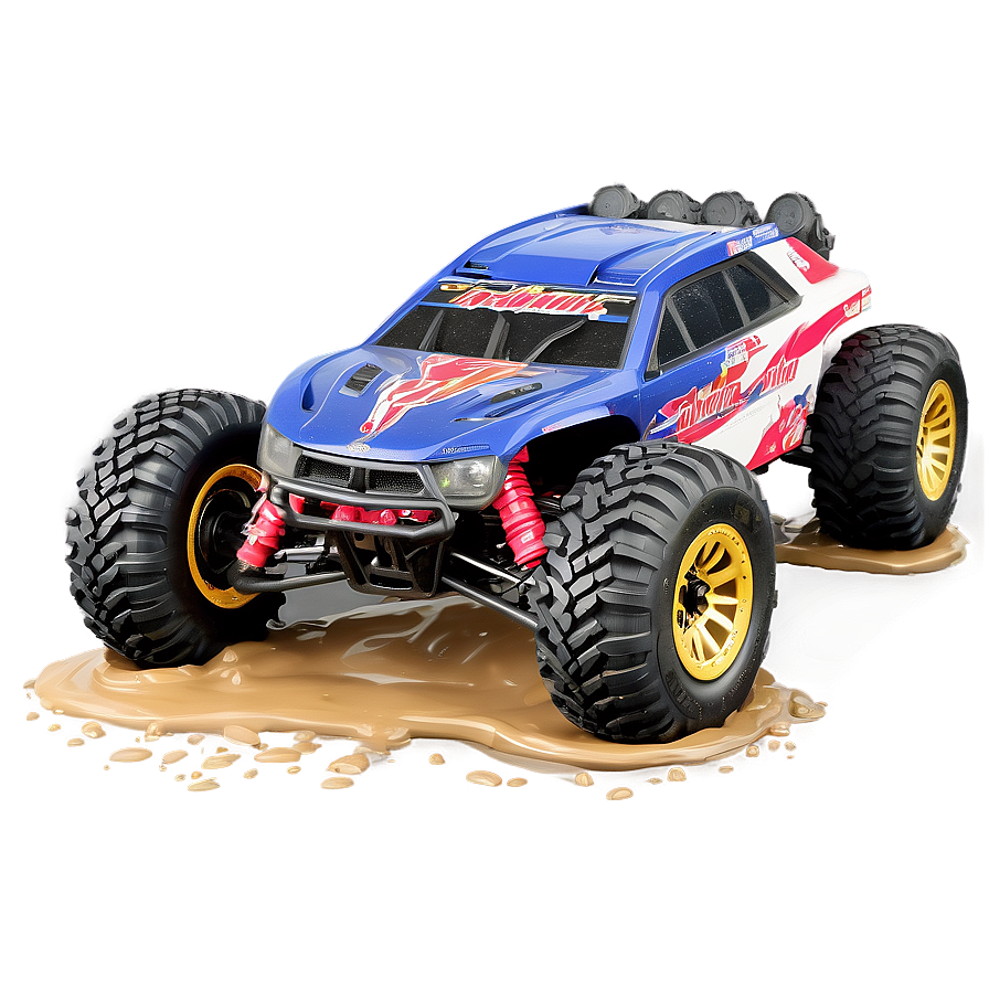 Rc Car In Mud Png Myo15