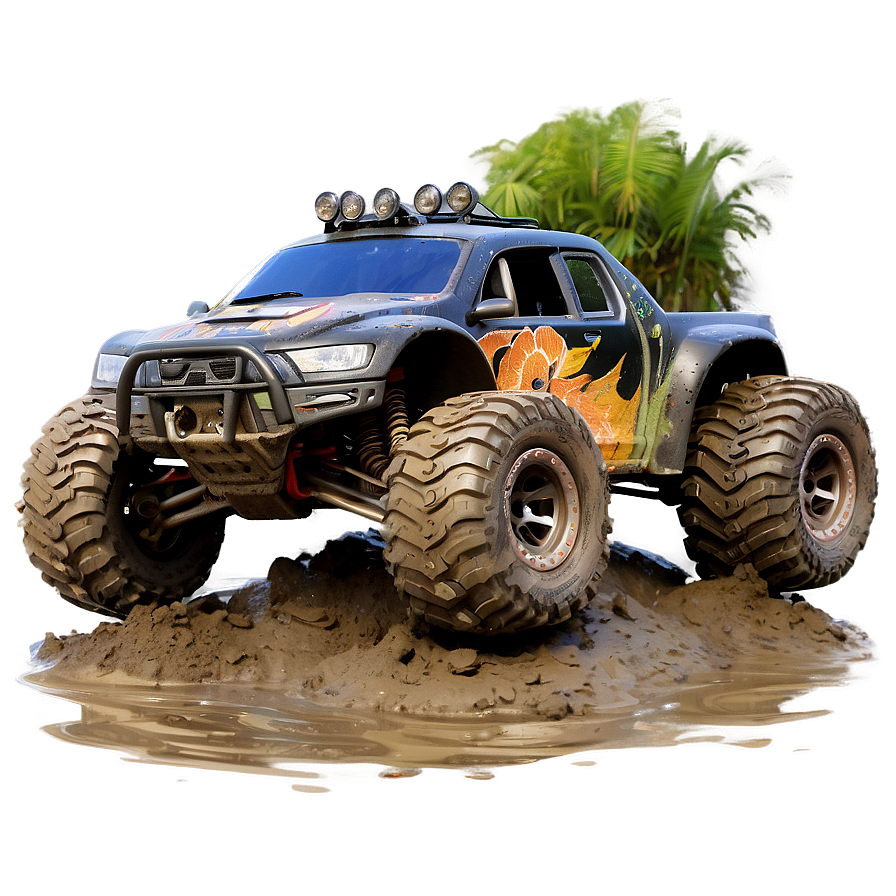 Rc Car In Mud Png Uav