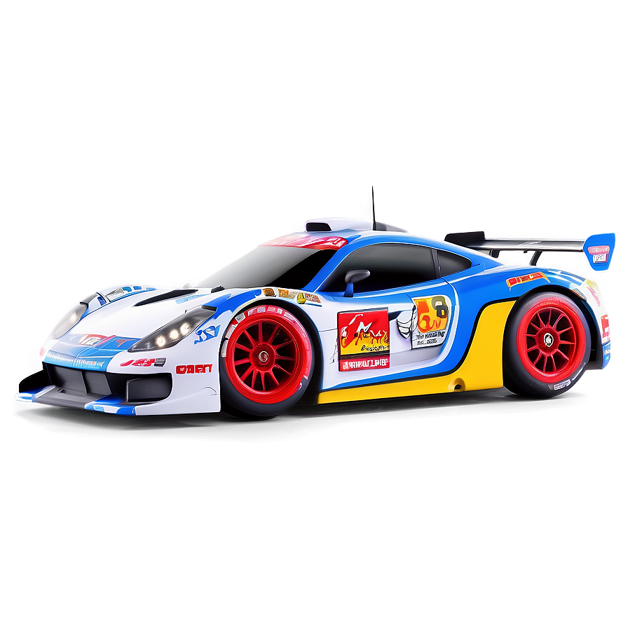 Rc Car With Racing Decals Png Cek80