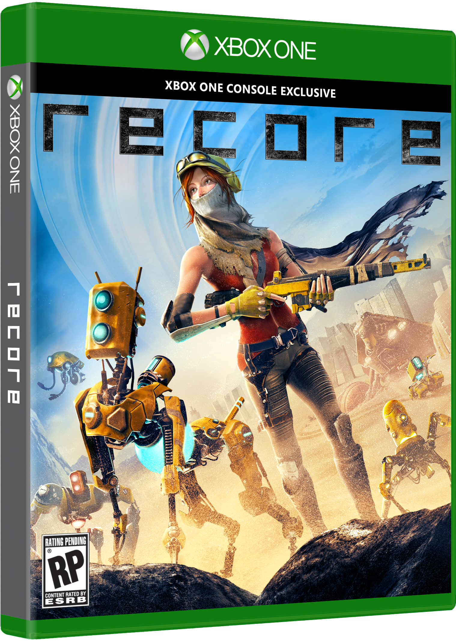 Recore Left Angle Box Shot - Xbox One Recore, HD Png Download PNG with transparent background