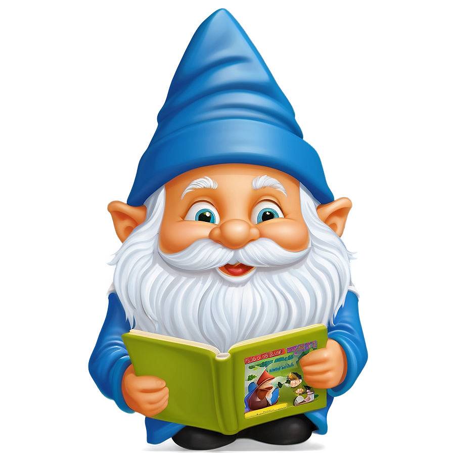 Reading Garden Gnome Png 06132024