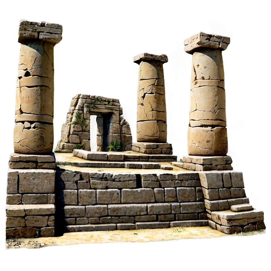 Real Ancient Ruins PNG 06252024 PNG with transparent background