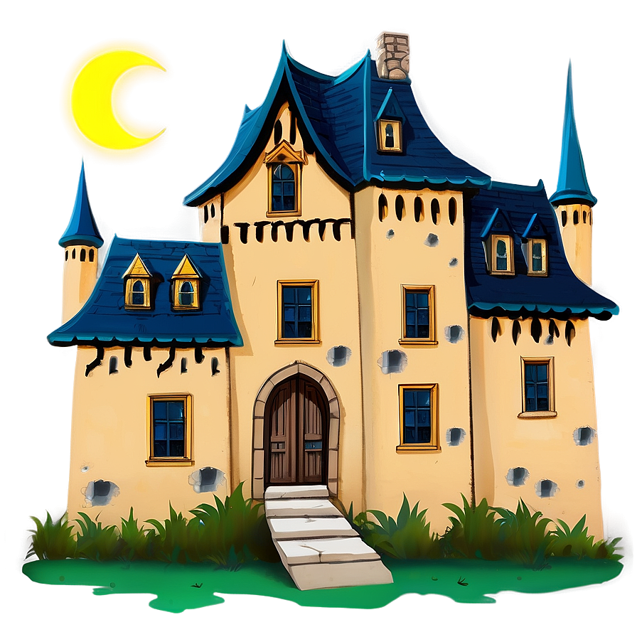 Real Haunting Castles PNG oqn PNG with transparent background
