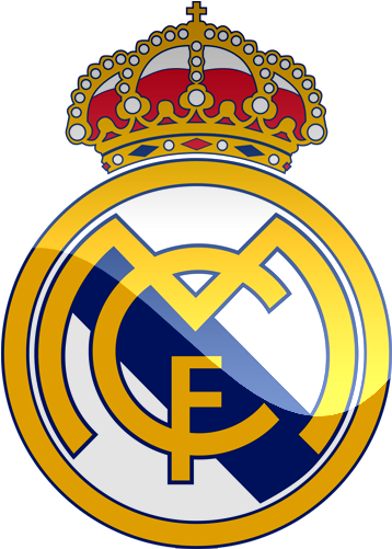 Real Madrid Club Crest PNG with transparent background