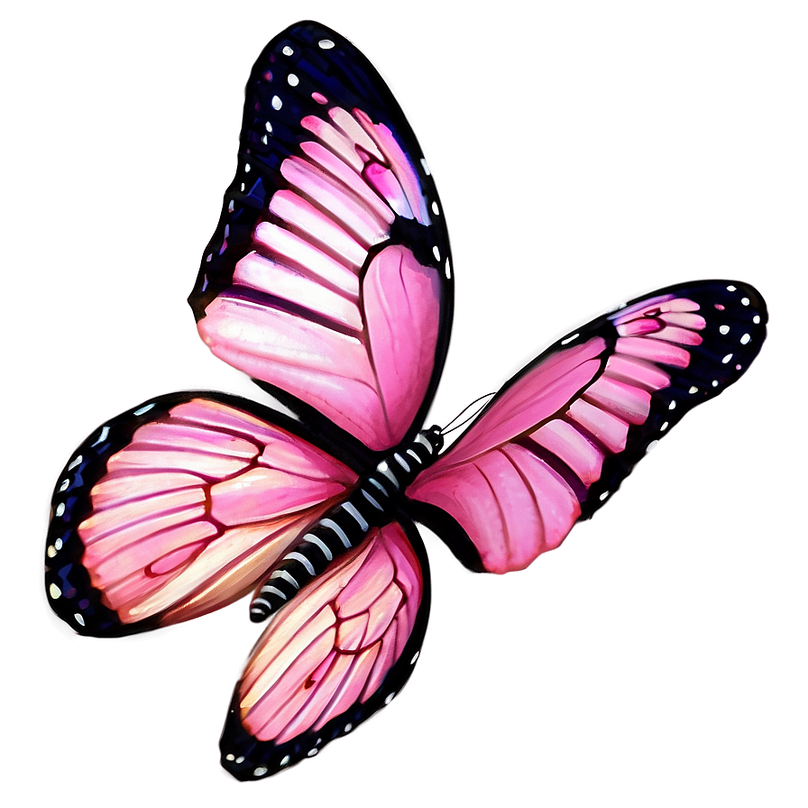 Real Pink Butterfly Png Esk