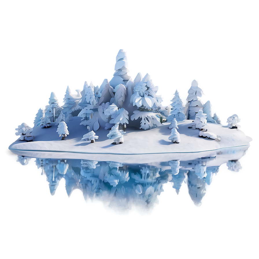 Real Snowy Wonders PNG xkk PNG with transparent background