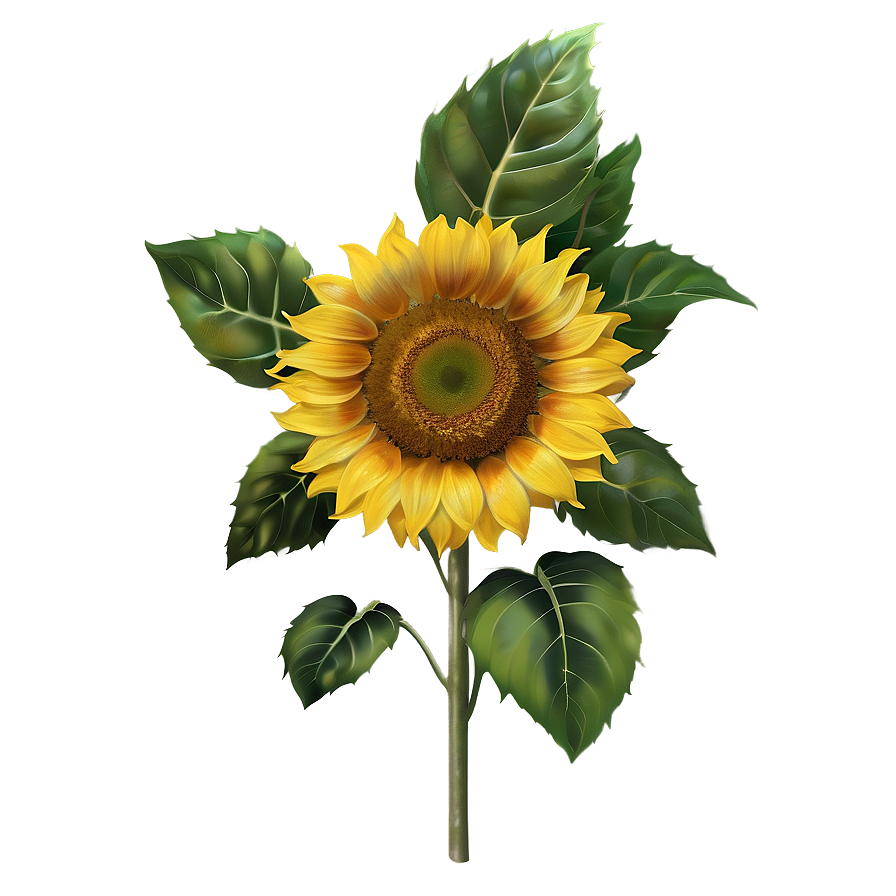 Real Sunflower Transparent PNG wys PNG image with a transparent background, free high-resolution download