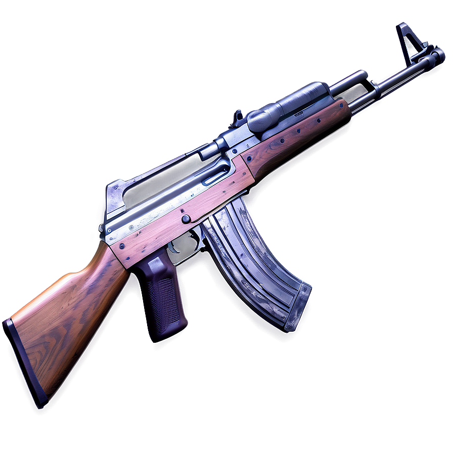 Realistic AK 47 Weapon PNG lhw PNG image with a transparent background, free high-resolution download