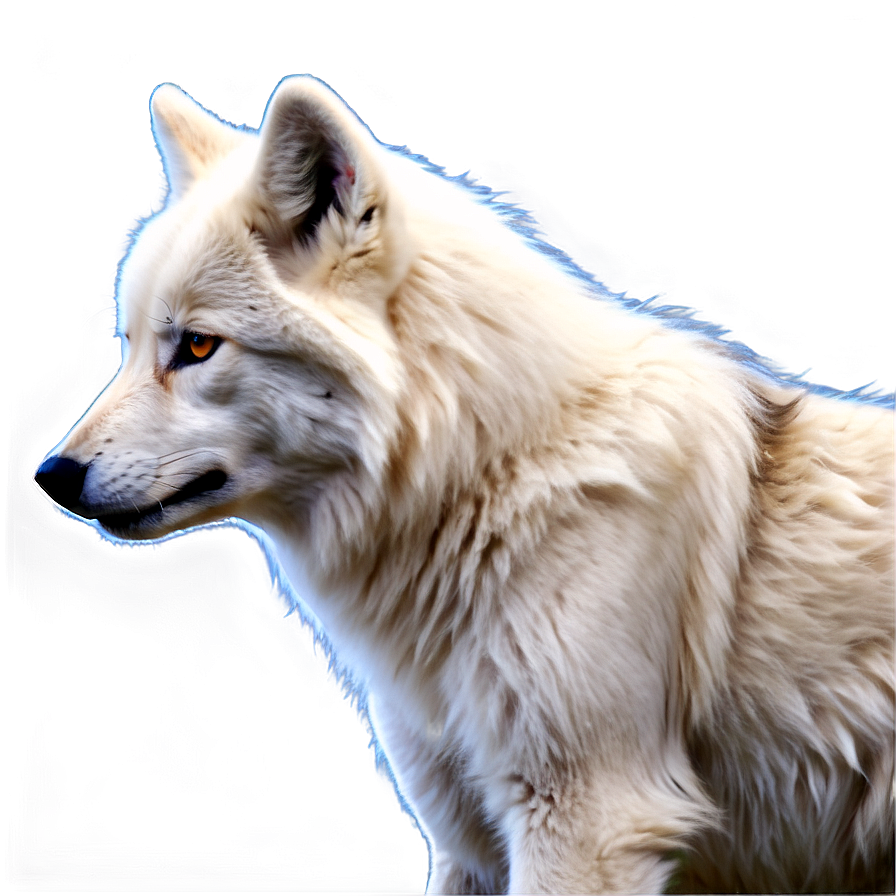 Realistic Arctic Wolf Png 06292024