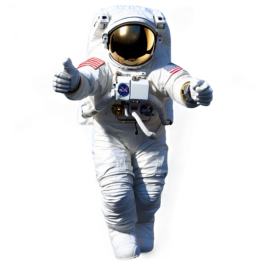 Realistic Astronaut Png 27