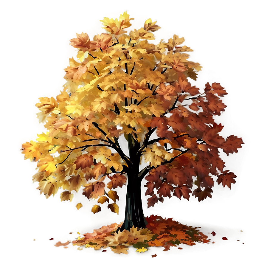 Realistic Autumn Tree Png Jhu48