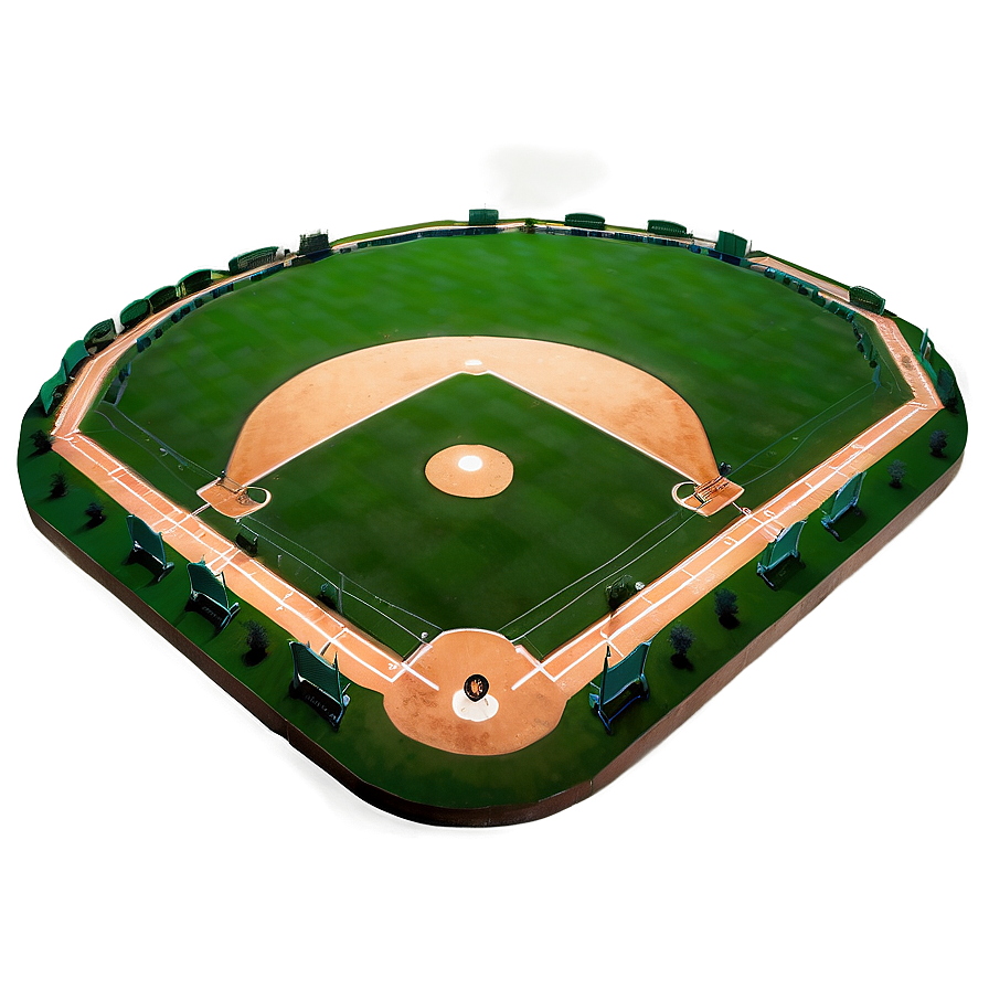 Realistic Baseball Field Png Dkf