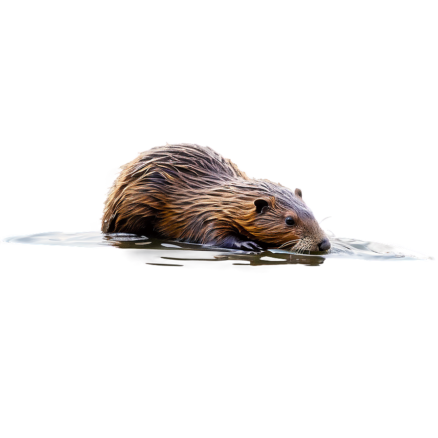 Realistic Beaver Illustration PNG 93 PNG with transparent background