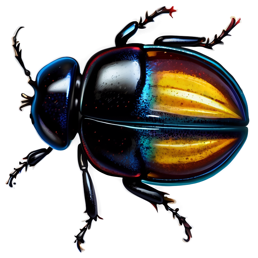 Realistic Beetle Drawing Png 05242024