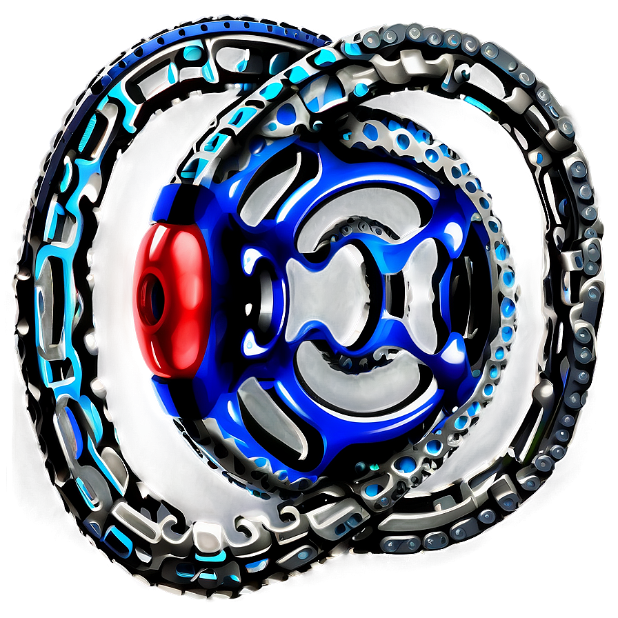 Realistic Bicycle Chain Png 06292024