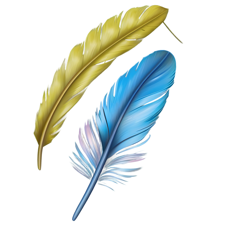 Realistic Bird Feather PNG 05042024 PNG with transparent background