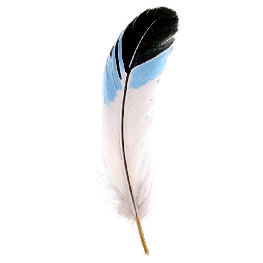 Realistic Bird Feather PNG 46 PNG with transparent background