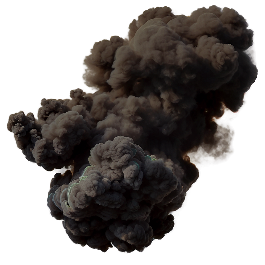 Realistic Black Smoke Png Klu12