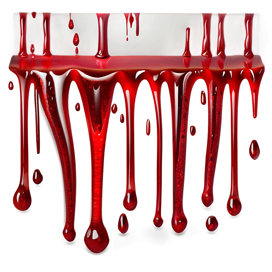 Realistic Blood Dripping PNG 17 PNG with transparent background