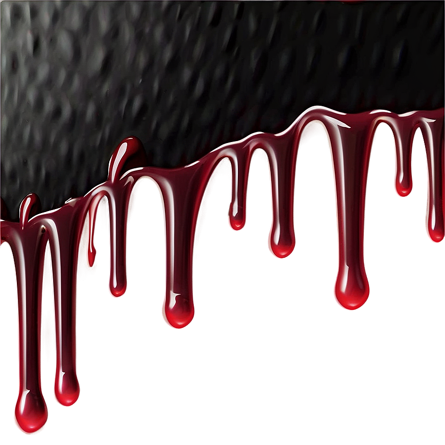 Realistic Blood Dripping PNG 65 PNG with transparent background