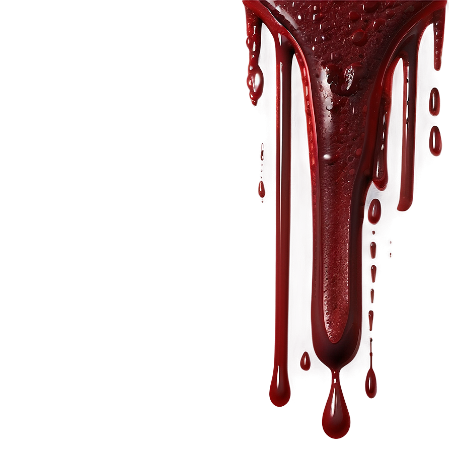 Realistic Blood Dripping PNG fxn88 PNG with transparent background