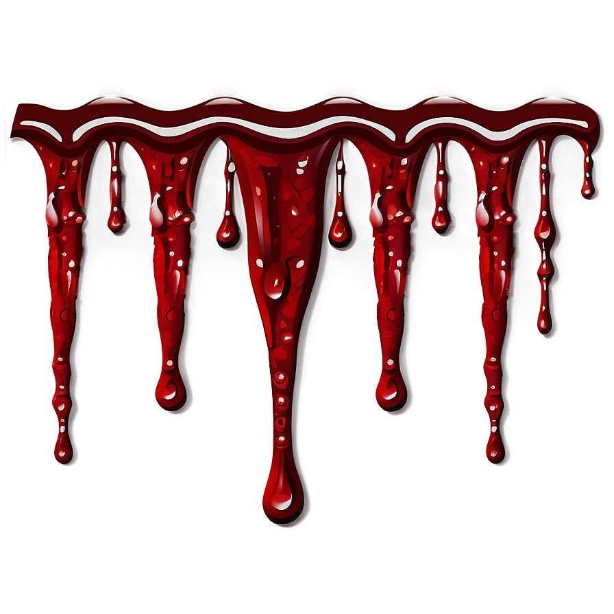 Realistic Blood Dripping PNG ghl38 PNG with transparent background