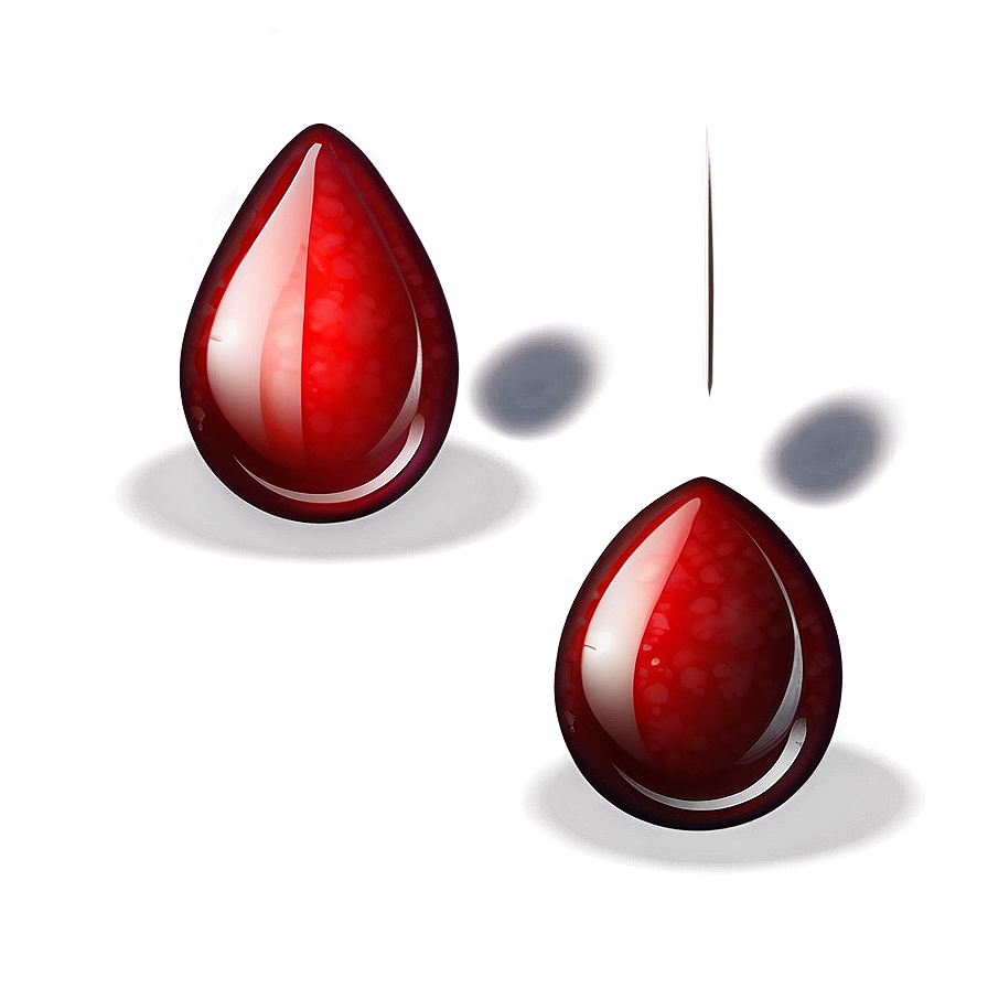 Realistic Blood Drop PNG qku64 PNG image with a transparent background, free high-resolution download