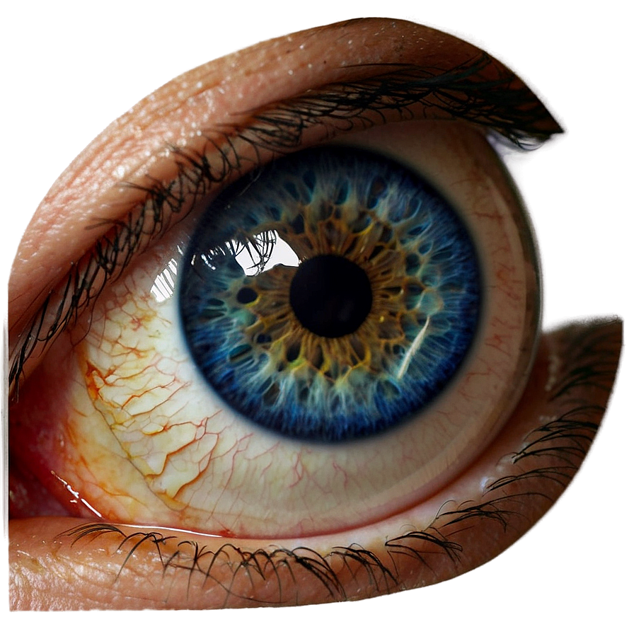 Realistic Blue Eyes Png 06122024