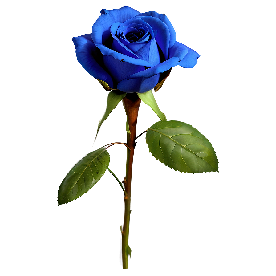 Realistic Blue Rose Png Cti21