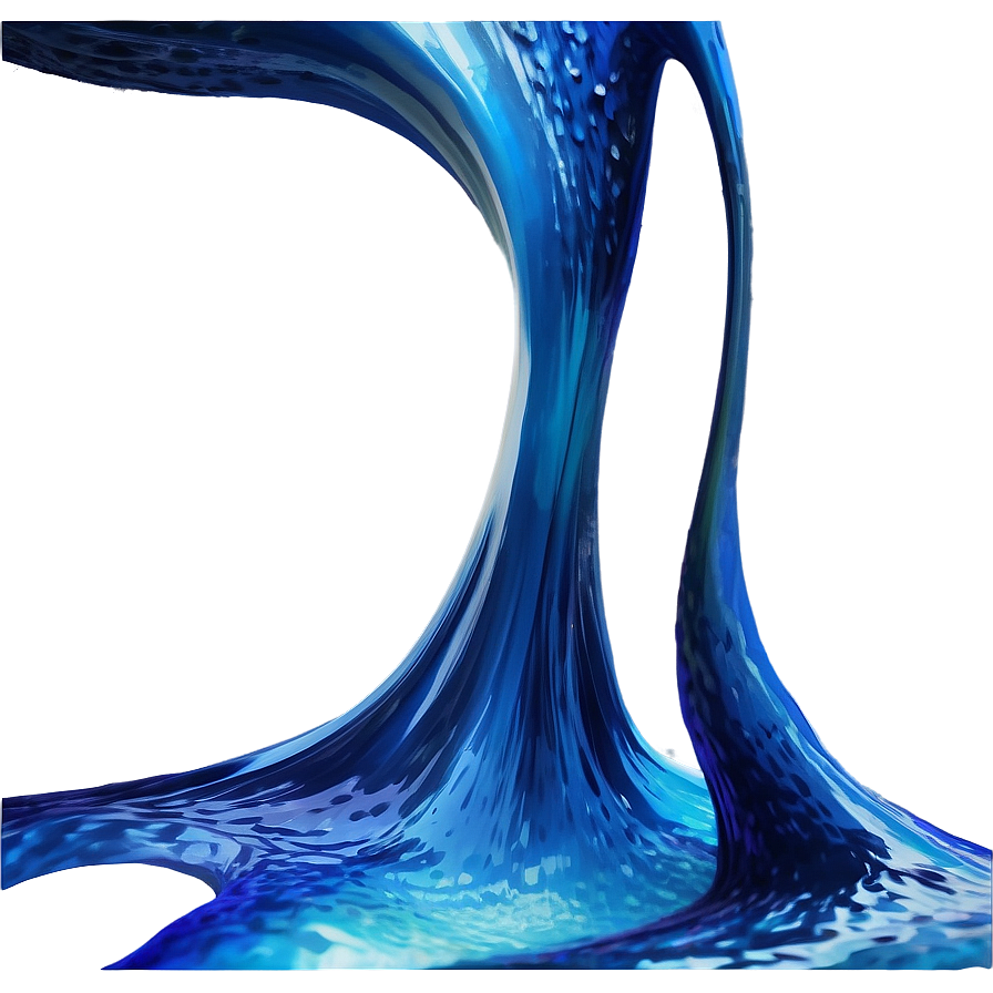 Realistic Blue Wave Png Mol40