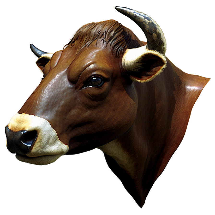 Realistic Bull Head Png Iqn86