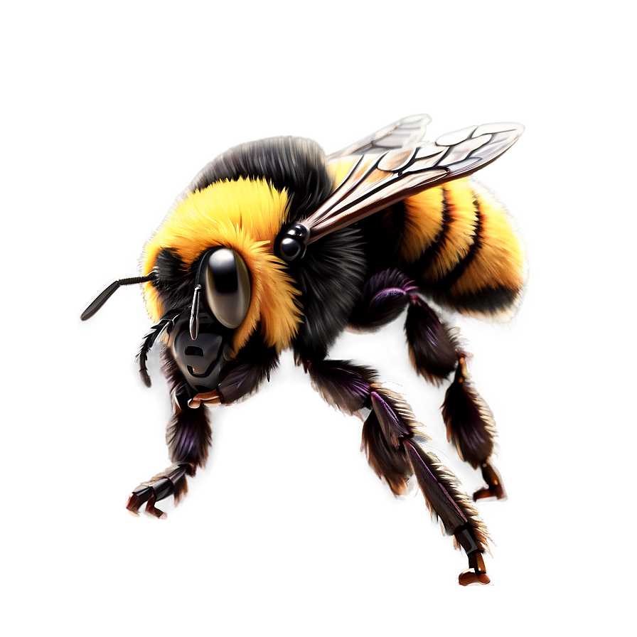 Realistic Bumblebee Insect Png 05252024