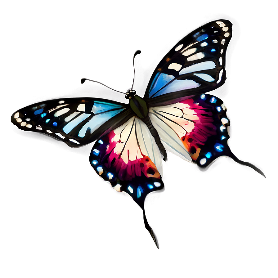 Realistic Butterfly Graphic Png 48