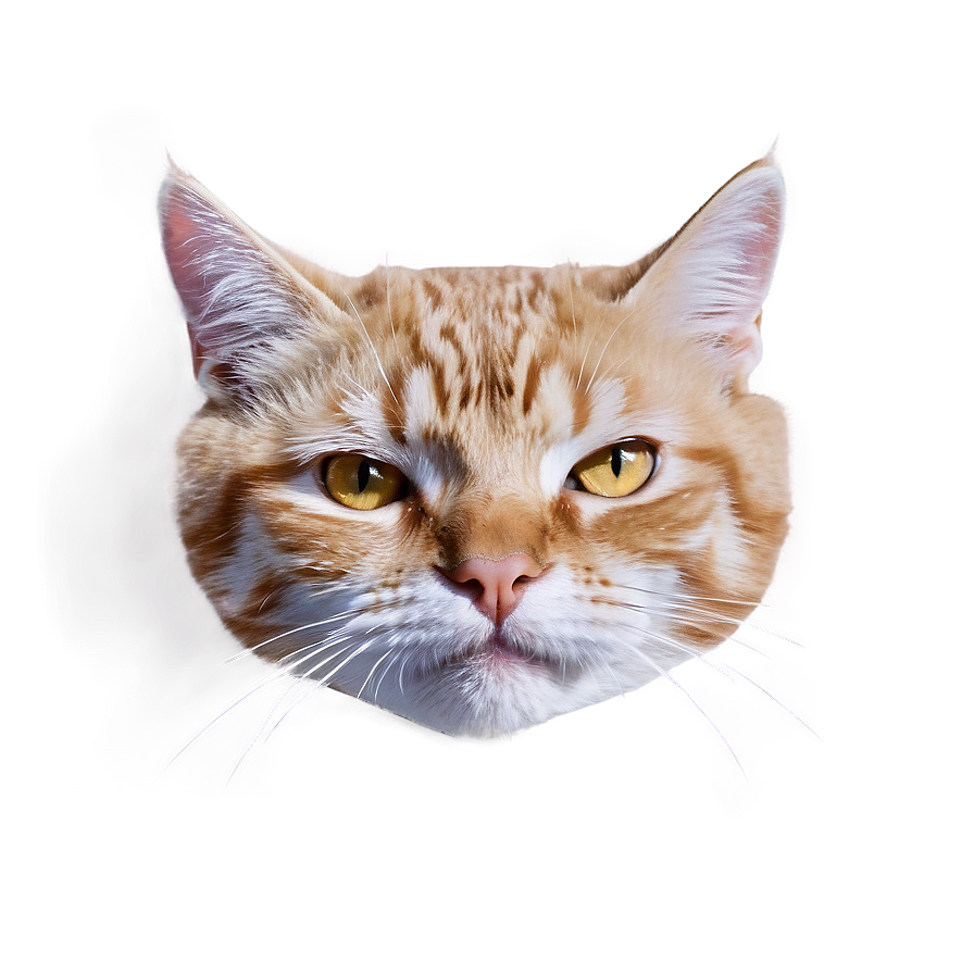 Realistic Cat Head Drawing Png Vpe53