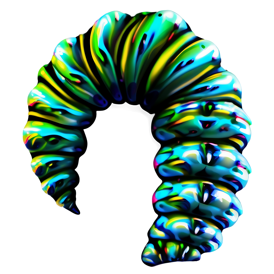 Realistic Caterpillar Design PNG 1 PNG with transparent background