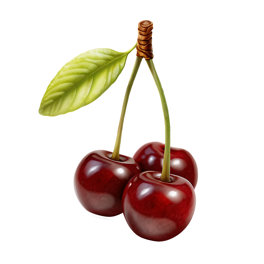 Realistic Cherries PNG 59 PNG with transparent background