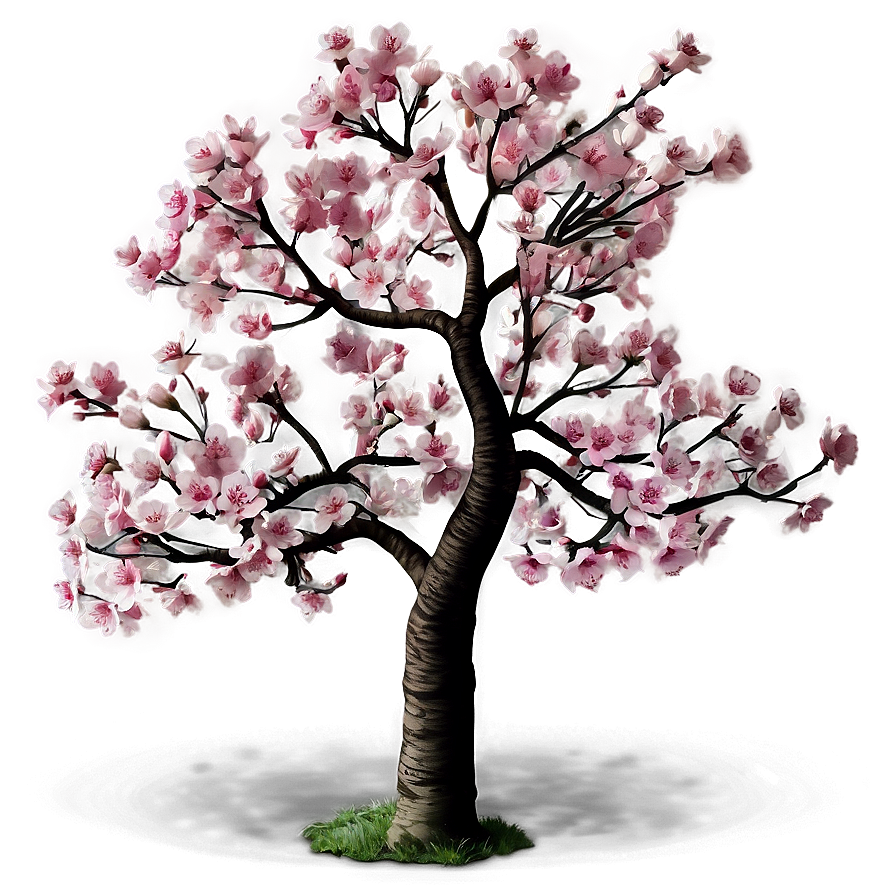 Realistic Cherry Blossom Tree Png 05242024