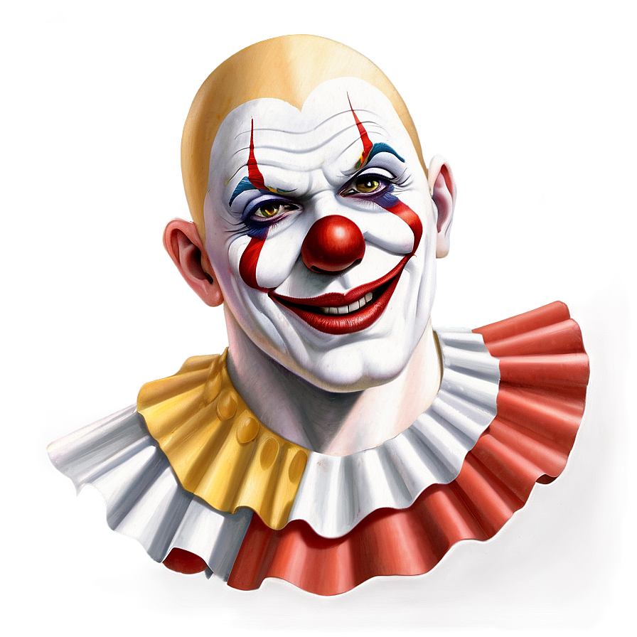 Realistic Clown Face Drawing Png Dme2