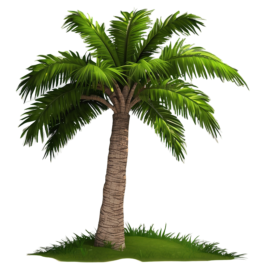 Realistic Coconut Tree PNG 87 PNG image with a transparent background, free high-resolution download