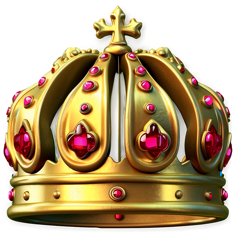 Realistic Crown Rendering Png Bns